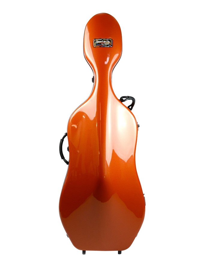 NEWTECH 大提琴盒-輪子 (紅棕色)