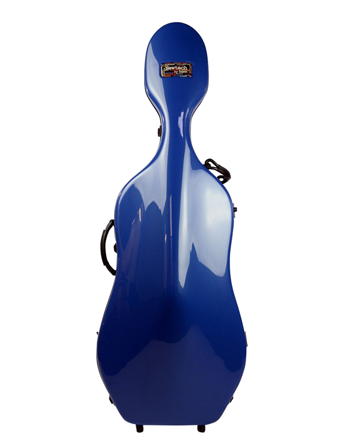 NEWTECH 大提琴盒-輪子 (藍)