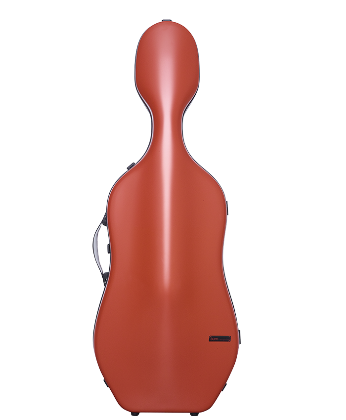 HIGHTECH SLIM 大提琴盒 (橘紅)