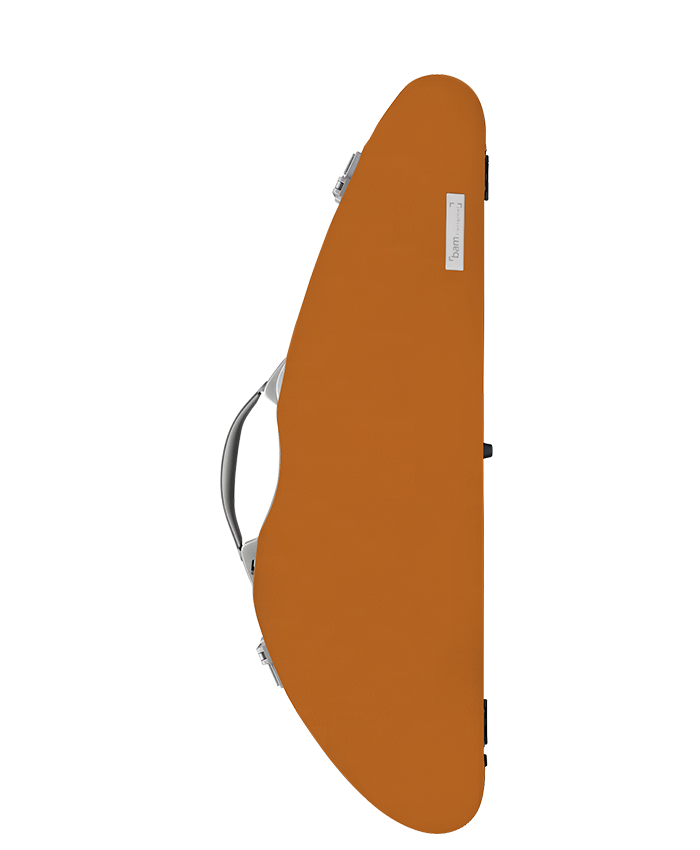 L’ETOILE 小提琴海豚盒 (皮革橘棕)
